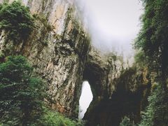 景点-重庆武隆天生三桥风景区-神鹰天坑