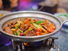 干锅肥肠护心肉-95号酱骨·一块豆腐(展春园西路店)