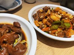 松子牛肉炒年糕-兔爸私家小厨(新北万达店)