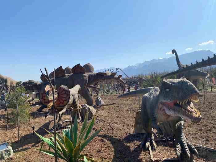 恐龙园(太乙长安道店)-"【印象】人流量较小一两个小时就可以玩完.