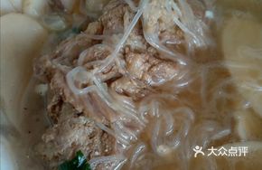 Braised Pork Rib with King Oyster Mushroom Rice