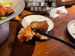 雪花糖醋里脊-绿茶餐厅(乐峰广场店)