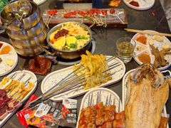 -河坝烧烤串城(金达莱店)