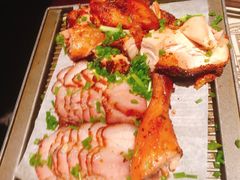 绿茶烤鸡烤肉合拼-绿茶餐厅(松江万达店)