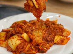 辣白菜炒五花肉-喜来苑