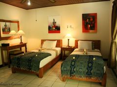 标准双床房-飞鱼&摩娜潜水度假村