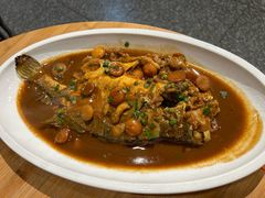 豆渣饼黄鱼-兔爸私家小厨(新北万达店)