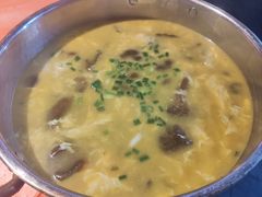 三九菇肉片鸡蛋汤-熊刚饭店·太湖本地土菜·融合菜(天成时代广场店)