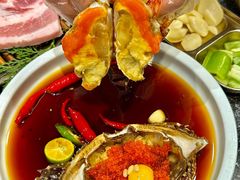 -草家酱蟹炭火烤肉店(珲春南路二店)