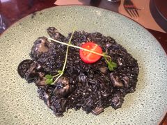 墨鱼汁蛤蜊烩饭-IL Forno 意坊·意大利餐厅(温州万象城店)