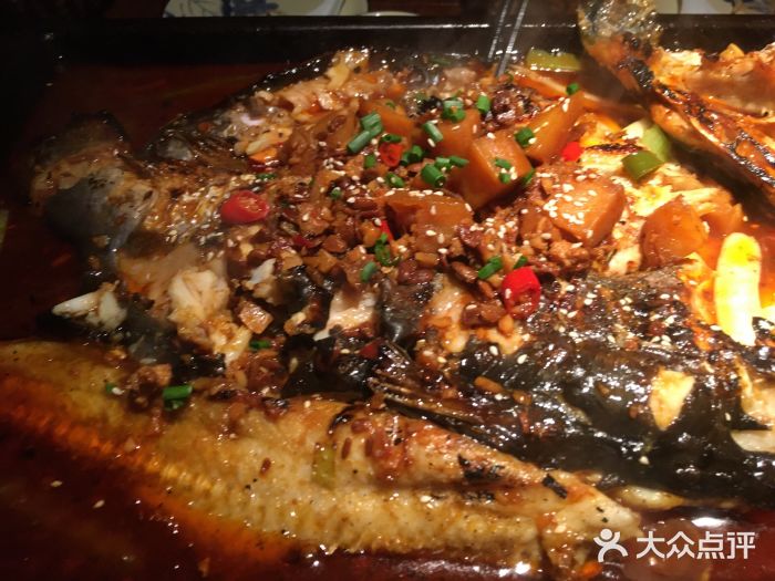 杜哥·鱼虾跳(太康新村店)-酱香烤清江鱼-菜-酱香