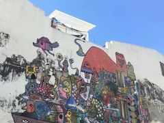 -槟城街头艺术街区