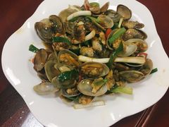 姜葱炒花甲-皓景海鲜·地标美食(双月湾店)