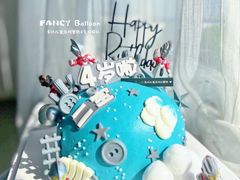 -卡比儿童蛋糕·心意定制·低脂零卡糖动物奶油FancyBALLOON(滨海店)