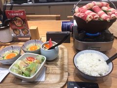 牛肉寿喜锅-牛気·越光米牛肉饭(水游城店)