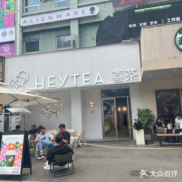 喜茶控的打卡日常