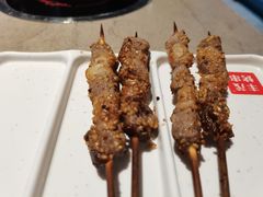 现穿羊肉串-丰茂烤串(钦州北路店)