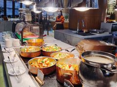 自助取餐区-杭州钱江新城万怡酒店-西餐厅