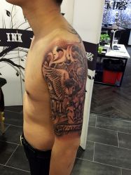 神话-蜉蝣刺青纹身定制