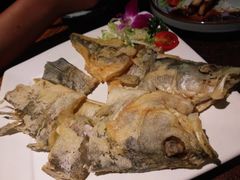 香煎一夜情三牙鱼-上楼私房菜(院士路店)