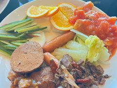 -唐拉雅秀酒店-西锦汇空中BBQ·思创餐厅