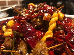 独家招牌牙签肉-老九巷川小馆(万松园店)