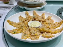 黄金玉米烙-老大同酒家·糟卤·本帮菜(中山公园店)