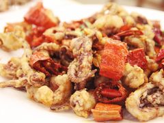 爆炒鱿鱼-海岛渔村大酒店(云霄路店)