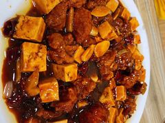 鱼籽烧豆腐-老七饭馆 清真菜(光荣道总店)