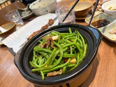 干锅辣炒刀豆丝-贯贯吉·清真餐厅(浙江中路店)