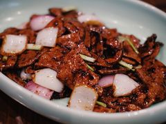 京葱爆猪肝-虎哥私房菜(馒头山店)
