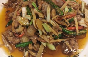 Ginger Stir-fried Duck Slices