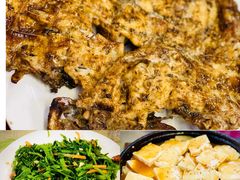 -北京龙庆四季香农家饭庄·灶台鱼·碳烤虹鳟鱼(龙庆峡店)