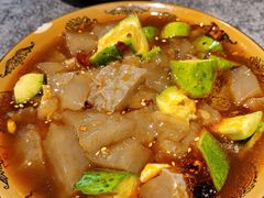 凉粉-华盛园卷子王农家菜水库鱼