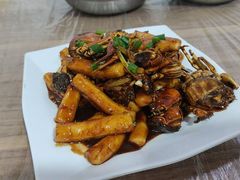 毛蟹炒年糕-妈妈的小作坊(陈家镇店)