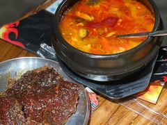 嫩豆腐汤-原始泥炉烤肉(总店)