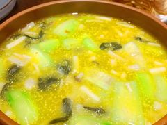 蛋黄丝瓜烩茶馓-童福兴·南京菜(老门东店)