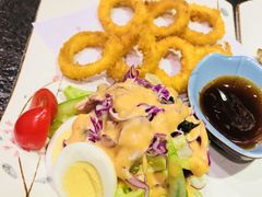 酥炸鱿鱼圈-福樱兰海鲜放题铁板烧(加州店)