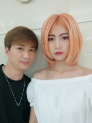 -韩鑫烫染接发·收长头发