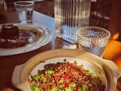 鸡枞菌油菜饭-自如ZSPACE四合院艺术餐厅