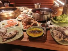 海参小米-焰江山海鲜牛排烤肉自助(锦华万达二星店)