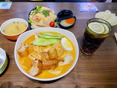 鸡肉叻沙-绿柠食堂(北外滩店)