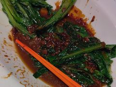 黄豆酱捞起油麦菜-虾饺妹·酒家(海珠广场店)