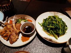豆豉腐乳空心菜-丝路金桃·新疆菜(徐汇店)