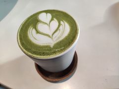 抹茶拿铁-双风车咖啡馆 Twin Windmills(六道口店)