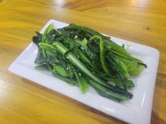 清炒油麦菜-西北兄弟大盘鸡卷子鸡