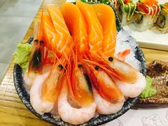 三文鱼刺身-林妈妈村·日式料理(宝山龙湖天街店)