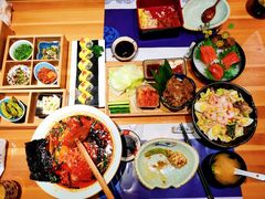 胡麻熟虾海鲜沙拉-浦·传统日式料理(3 5 1 1 店)