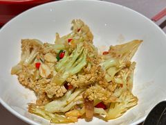 干锅有机花菜-千百味红餐厅·江西菜(绿地双子塔店)