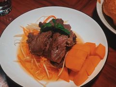芒果牛肉沙拉-mango tree芒果树泰国餐厅(青岛万象城店)